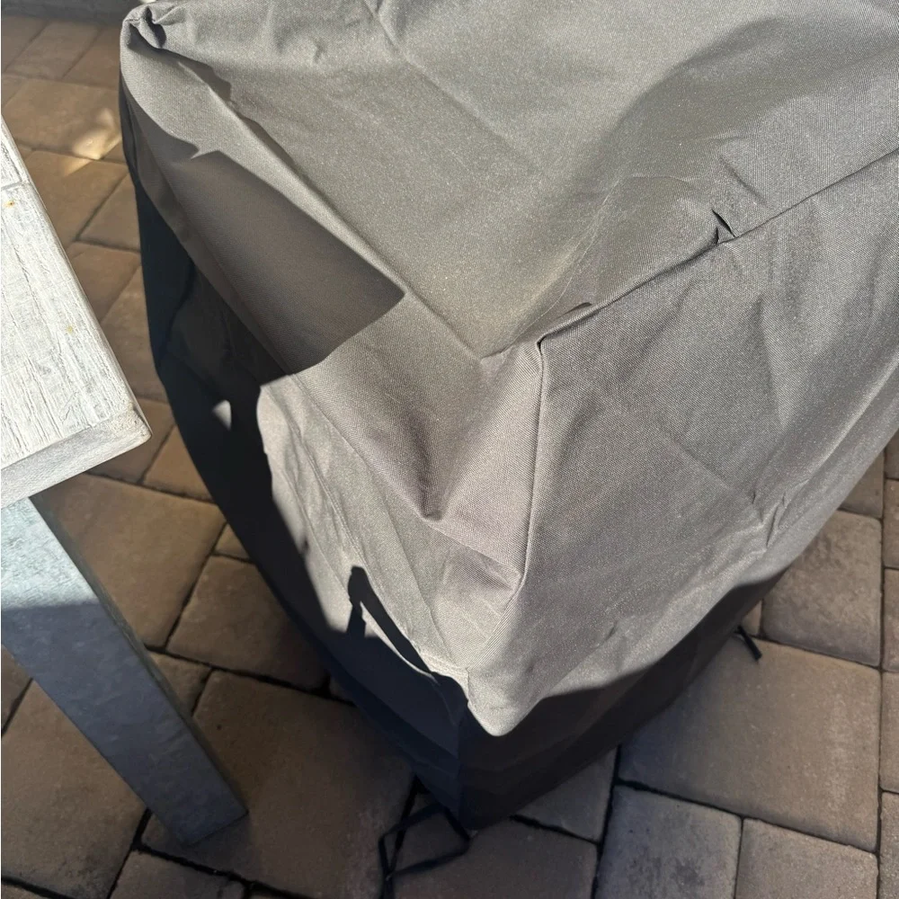 West Elm Gray Chair Covers x4